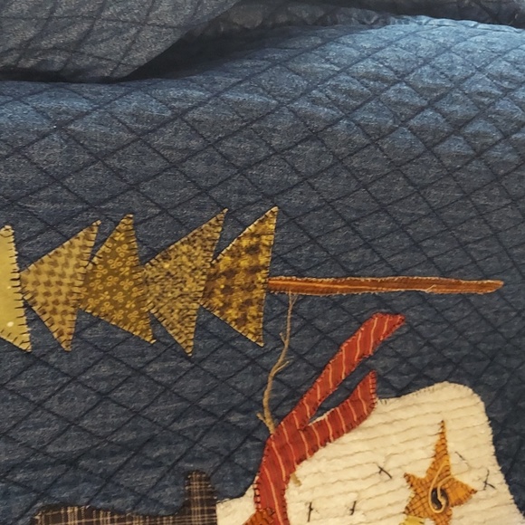 Haiks Denim Jacket Size L Christmas Vintage look. - Picture 14 of 14